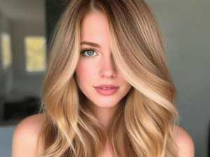 Copper Blonde hair- fair skin tones or those transitioning from blonde hair.