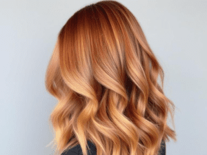 Copper Ombre hair