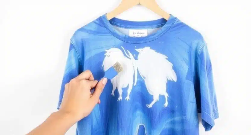 how to get acrylic paint out of clothes